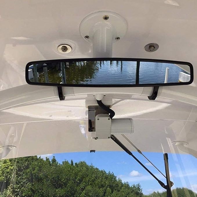 Side by Side Rear View UTV Mirror - Deluxe Edition - Tough Terrain Mirror - Universal ATV UTV Rear View Mirrors - Convex Low Profile UTV Mirror
