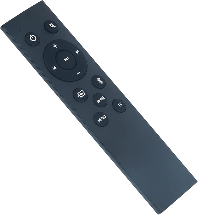 Replacement Remote Control Applicable for TCL Alto 6 2.0 Channel Home Theater Sound Bar TS6100-NA TS6100 TS6110 TS6110-NA TS3100 TS3100-NA
