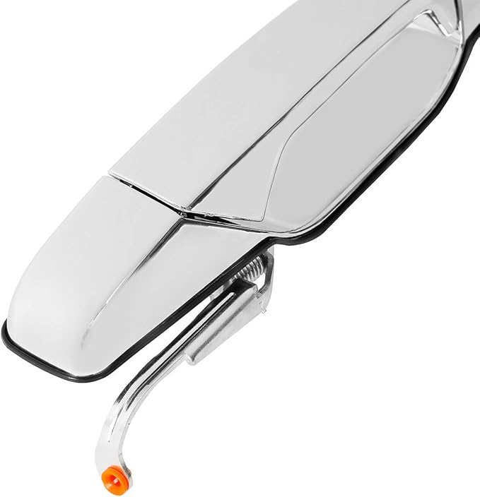 Exterior Chrome Door Handle Rear Left Driver Side for 2007-2013 Chevy Silverado Suburban Tahoe Avalanche, GMC Sierra Yukon, Cadillac Escalade Replaces 22738725, 15915659, 25960521, 80105