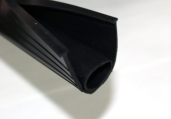 4" Super Seal Garage Door Bottom Weather Seal - Garage Door: 16' Wide Door.