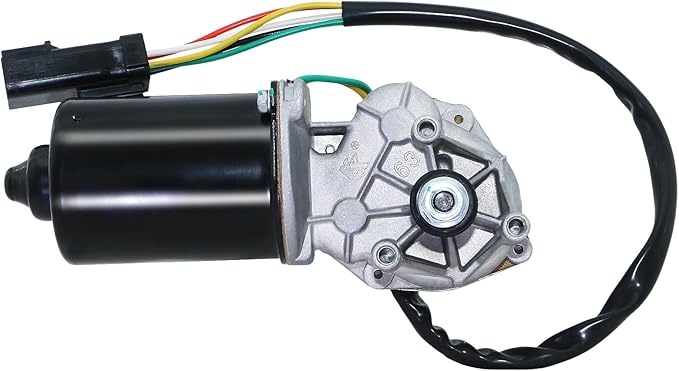 Front Windshield Wiper Motor Replacement New for Jeep Wrangler 1997 1998 1999 2000 2001 2002, TJ 1997-2002, 5-Pin Chrysler 4864892 40-442 85-442