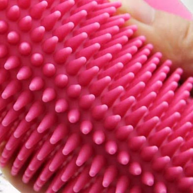 Pet Bath Brush Durable Portable Cat Deshedding Comb For Dog Cat Grooming Massage Hairdressing Hair Fur Pet Supplies(Green)