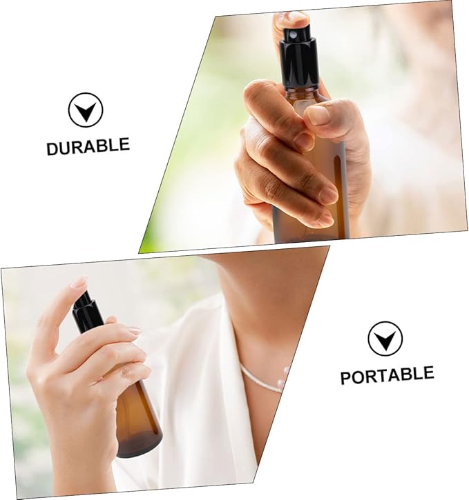 5pcs Refillable Perfume Storage Spray Bottles Portable Reusable Cosmetic Containers for Travel and Outdoor Use Dispenser for Essential Oils and Fragrances