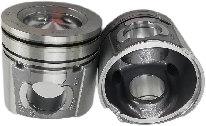 6pcs QSB6.7 piston set 5259407 Compatible with Cummins QSB6.7 QSB 6.7 Engine Hitachi Wheel Loader ZW180 ZW180-5 ZW180-5PL