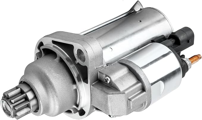 17970 Starter Replacement for 2006-2015 Jetta 2.0L, 2010-2017 TI-GUAN, 2010-2016 CC 2.0L, 2006-2010 Passat 2.0L, 2006-2009 2012-2014 GTI, 2007-2010 E-os, Starter Motor Replace 17970