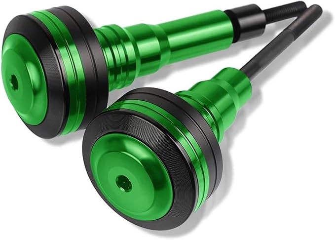 Frame Protector Crash Slider for Kawasaki NINJA-650 2019-2022 Motorcycle No Modification Frame Slider Fairing Anti-Collision and Anti-Fall Fairing Guard Crash Pad(Green)