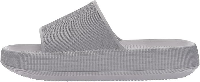 BRONAX Pillow Slippers for Women and Men House Slides Shower Sandals Cushioned Thick Sole
