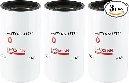 FF5825NN Fuel Filter Compatible with Cummins ISX11.9 ISX15.0 QSX11.9 X15 Engines Fits Freightliner Peterbilt Kenworth Trucks Replaces 5599456 5365988 DBF6776 BF46129 WF10515(set of 3)