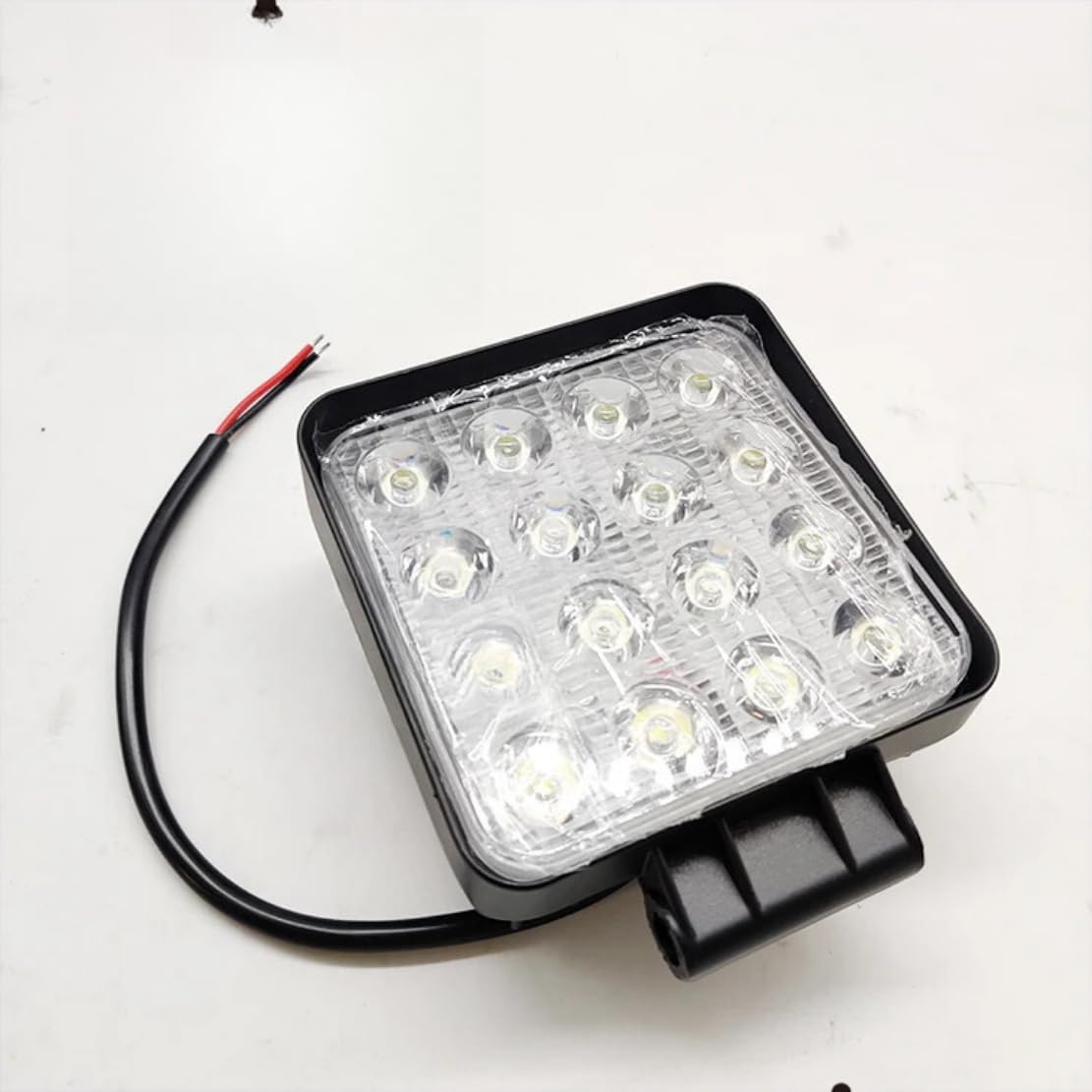 1 Pcs Compatible with Xcmg EC Sdlg Doosan Hyundai Headlight Toolbox Light Top Light Excavator Part (16 yellow light)