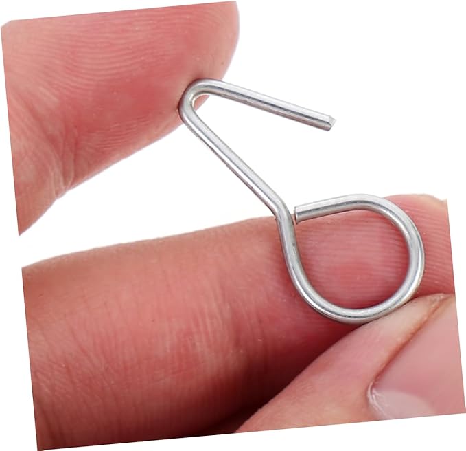 Enhance Car Seat Comfort 50pcs Metal S-Hook Seat Cover Installers Easy Fit