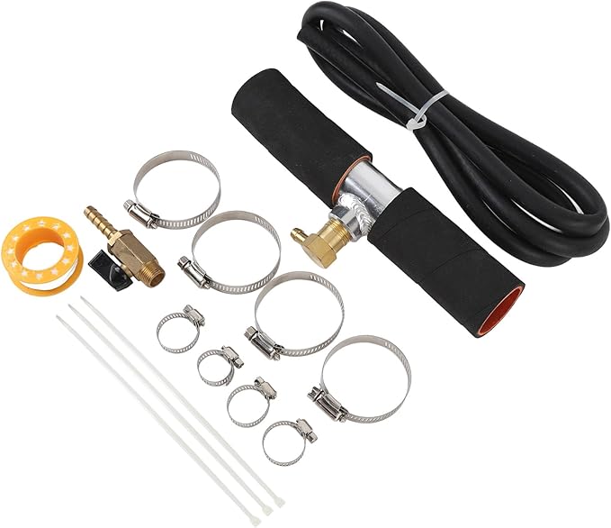 Fuel Installation Kit, 17PCS Fuel Tank Auxiliary Install Kit 11025 Metal 1 12in Fuel Installation Kit for 38in Female Fuel Outlet Fittings