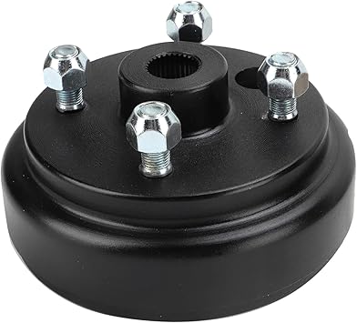 Rear Brake Drum, High Strength 21807 G1 Friction Resistant Metal Durability for EZGO Gas Marathon 4 Cycle 1992-1994