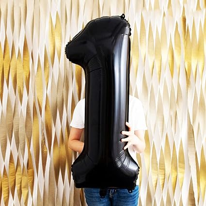 19th Birthday Party Decorations Set for Girl Boy Women Men Black HAPPY BIRTHDAY Letter Banner Silver Sparkly Glitter Traingle Banner Confetti Latex Balloons with Black Giant Number 19 Balloon