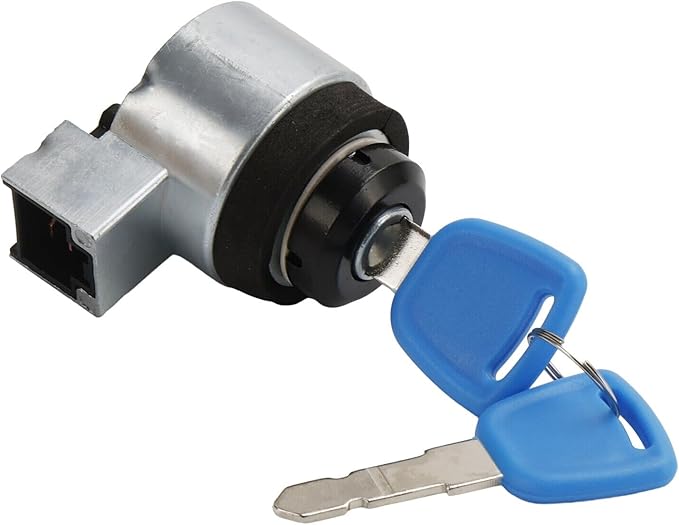 Ignition Switch WKeys SBA385202601 Compatible with New Holland Boomer 1020 1025 1030 4055 4060 T TC TZ MC Series DX55 DX60 Farmall 55 60 Tractor Ignition Starter