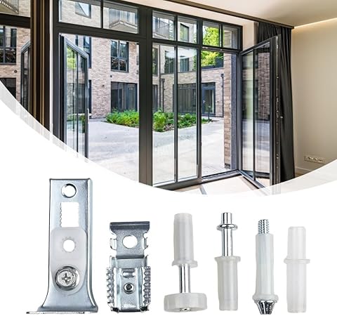 Bifold Door Hardware Repair Kit, Comprehensive BiFold Door Hardware Repair Kit, Bi-fold Sliding Closet Doors Replacement Parts