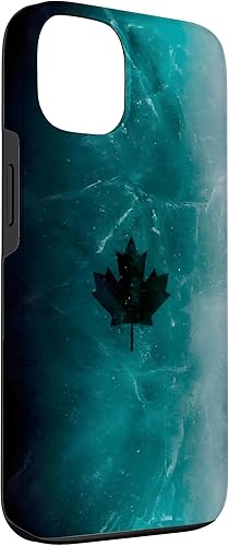 iPhone 13 Green Turquoise Black Ice Case Case