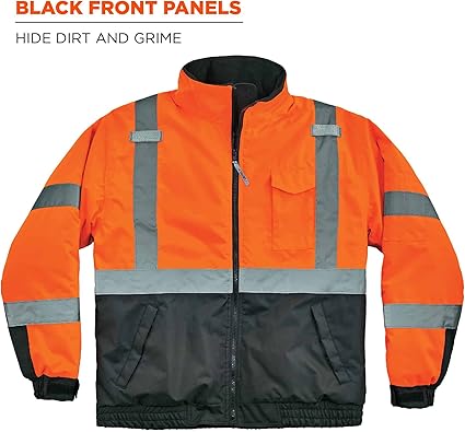 Ergodyne Standard Hi Vis Bomber Safety Jacket