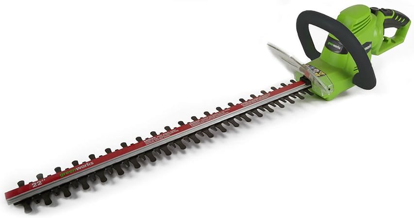 Greenworks 4 Amp 22" Corded Electric Dual-Action Hedge Trimmer