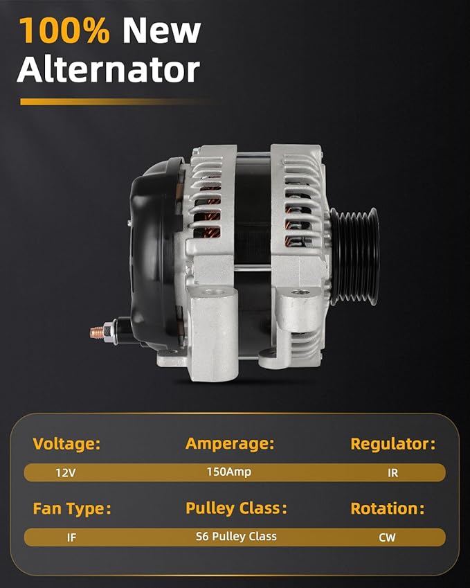 OCPTY Alternators Alternator 11369 2008-2009 for Cadillac for CTS 11369 104210-5390 10396863 104210-5390