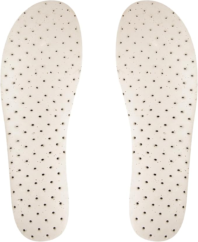 Cork Insoles for Hey Dude Men's Wally Shoes Replacement, Footwear Inserts Comfortable & Light-Weight