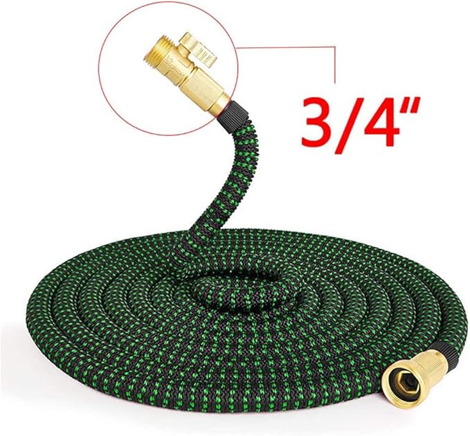 Green Houses Pressure Washer Hoses Natural Latex Garden Hose Ooawith Spray Gun Expandable Flexible High Pressure Magic Watering HosesOoa Pipe Irrigation Tool (Color : Orange Hose, Lengh : 100ft)