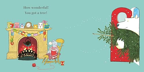 We Disagree About This Tree: A Christmas Story (Ross Collins' Mouse and Bear Stories)