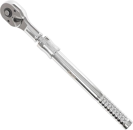 ABN 3/4 Inch Drive Industrial Extendable Ratchet - 19 to 29in Telescoping Locking Shaft Reversible Torque Wrench