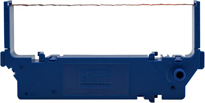 Star Micronics 30980721 Genuine Ink Ribbon Cartridge - Exact Replacement for SP700 Printer Series, Black Red Ink Manufacturer Original