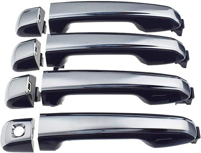 Exterior Door Handle 6921060160 69250-60070 69210-60170 Compatible for Lexus GX460 2010-2017(Front Pair)