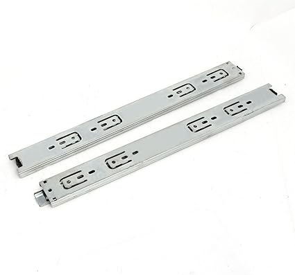15-inch 3 Cabinet Hardware Sections Side Mount Telescoping Ball Bearing Damper Drawer Drawer Slides Slide 2pcs