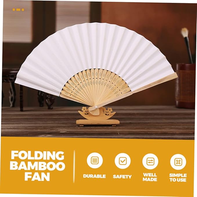 Cabilock 3 units of artificial hanging paper fans for wedding decoration for backyard, wedding, portable decals, hand fans, folding basket for weddings, garlands to