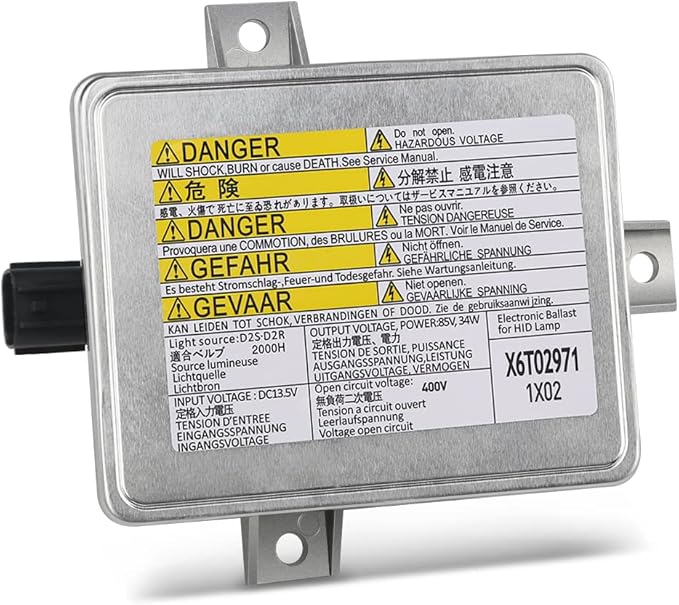Xenon HID Headlight Ballast Replacement for W3t10471 X6t02993 X6t02981 X6t02991 X6t02971 Compatible with Acura TL Acura TSX Honda S2000 Mazda 3