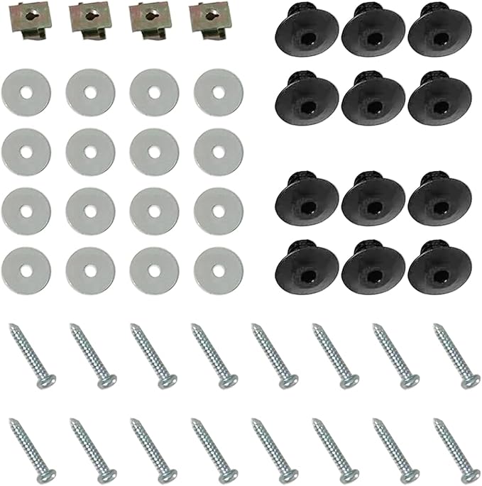 for 2021-2025 F-1-5-0 Rear Heavy Duty Wheel Well House Liner Kit