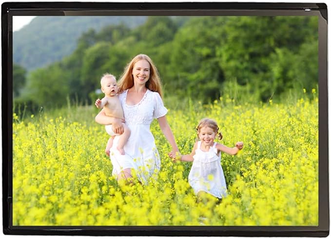 Sooyee 30 Pack Magnet Photo Frame Refrigerator 5x7,Magnetic Picture Holder, Magnetic Picture Frame Fridge(Black)