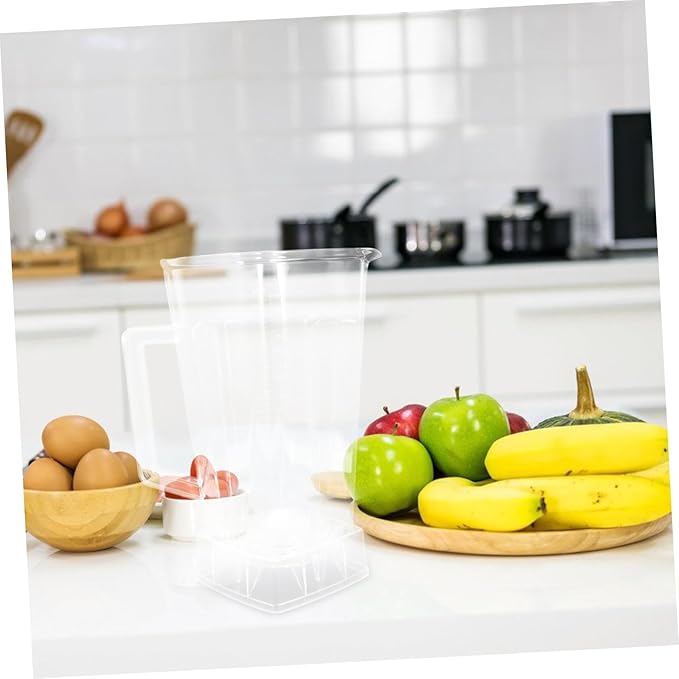 Reusable Blender Jug for Smoothies Juices Large Capacity Pitcher for Kitchen Party Drinks Versatile Use for Commercial Home Settings