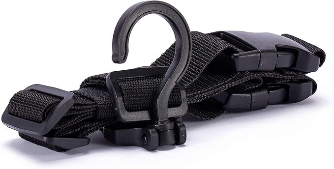 BASSDASH Fishing Wader Boot Hanger Adjustable Strap for Storage Drying