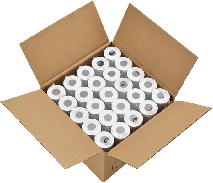 MFLABEL 10 Rolls Thermal Receipt Paper Rolls 3-1/8 x 230ft Thermal Paper Rolls