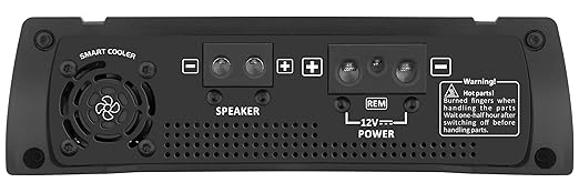 Taramps HD 3000 1 Ohm 1 Channel 3000 Watts RMS MAX, Full Range Car Audio, Monoblock, LED Monitor Indicator, Class D Amplifier, Crossover, White 3k amp, Sound Quality