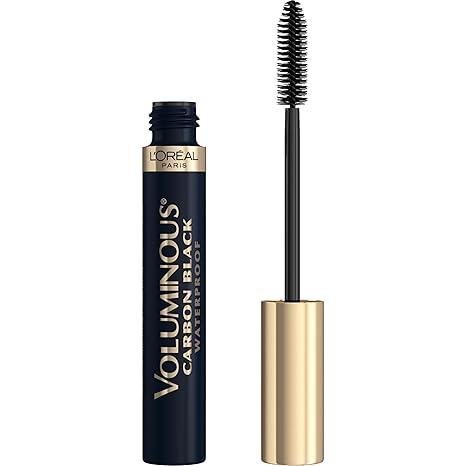 LOreal Paris Makeup Voluminous Original Volume Building Waterproof Mascara, Carbon Black, 0.23 Fl Oz