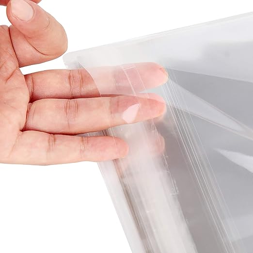 Falling in Art Acid Free 1.496mil (Single Side) Crystal Sealed Clear Bags for 11x14 Art Prints, Photos, 11 37 Inches by 14 38 Inches, 25-Pack
