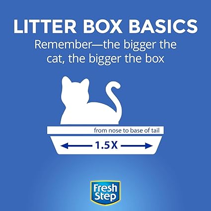Fresh Step Multi-Cat Extra Strength Scented Litter with the Power of Febreze, Clumping Cat Litter, 14 Pounds (Package May Vary)