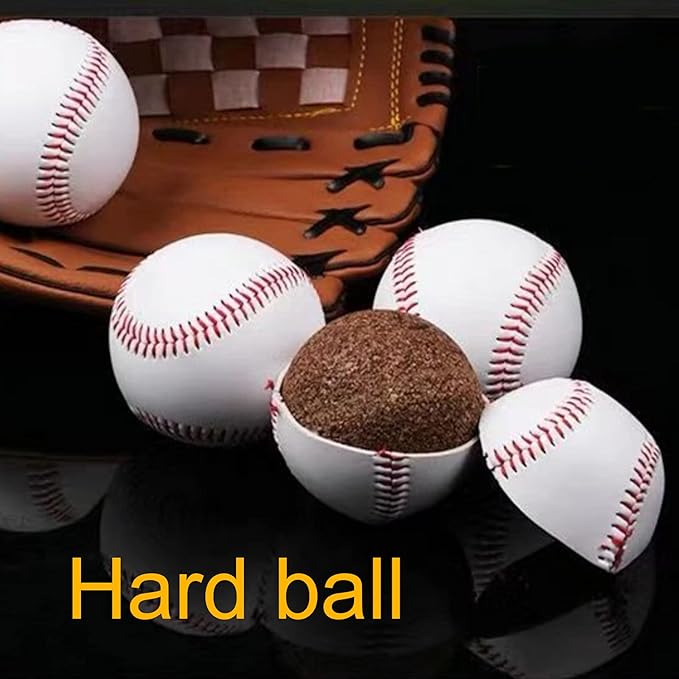 Blank Baseball Standard Official Size 9 inch Suitable for Youth League Practice Training Machine Pitching for Signature Adapt to Bat Play