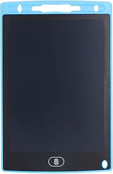 Writing Tablet 8.5 Inches Full Screen Portable LCD Digital Writing Board with Pen for Drawing Graffiti Meeting RecordBlack (Blue)