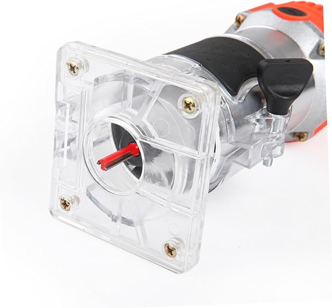 800w Woodworking Slotting Tool Electric Wood Trimmer Grooving Machine Wood Laminator Router for Decorations