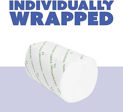 Cast Padding 12 Rolls 4 x 12ft, Individually Wrapped, Undercast Padding Cotton, Gauze Bandage for Halloween Wrap Bandage Art Projects, Body Casts, Mask Making, Hobby Craft, Wound Care, Orthopedic