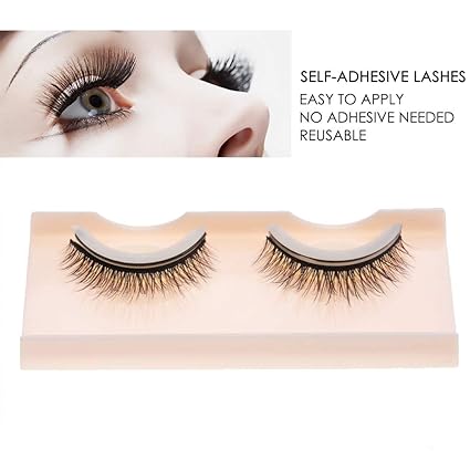 False Eyelashes, 3D Professional Eyelashes No Stimulation False Eyelashes Extension Handmade False Eyelashes Set, Reusable, Soft and Comfortable, Makeup Thick Fake Eye Lashes(08#)