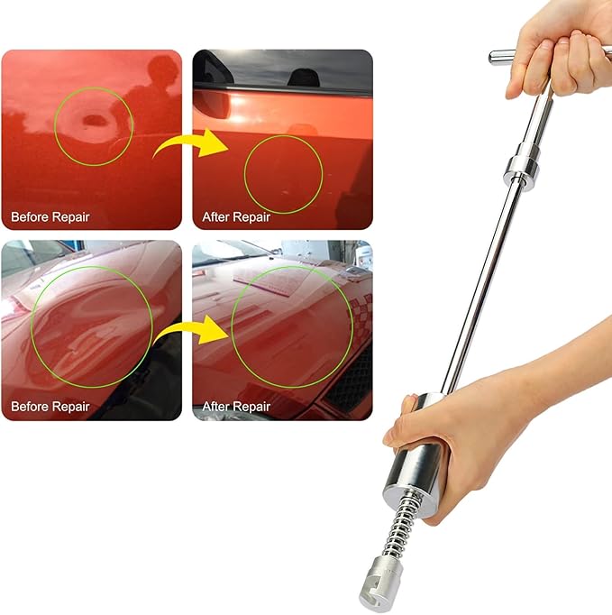 DBGT0 Sliding Hammer T-bar - Paintless Dent Puller Tool for Auto Body Repair Dent Removal