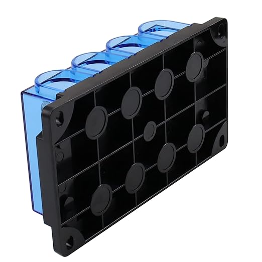 4 Way MEGAAMG Fuse Holder 100A, Bolt Down Fuse M8 516" (4 Pack 100A Fuse 4 Way Fuse Holder)