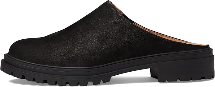 Madewell The Bradley Lugsole Mule in Nubuck for Women - Pigskin Lining with Round Toe Design, Comfortable and Soft Mule