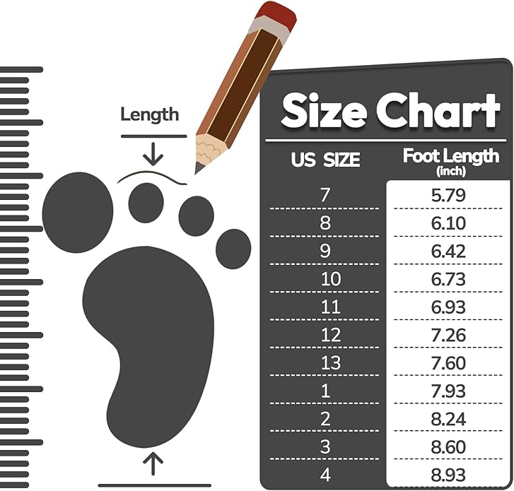 K KomForme Girls Boys Rain Boots Waterproof with Easy on Handles for ToddlerLittle KidBig Kid